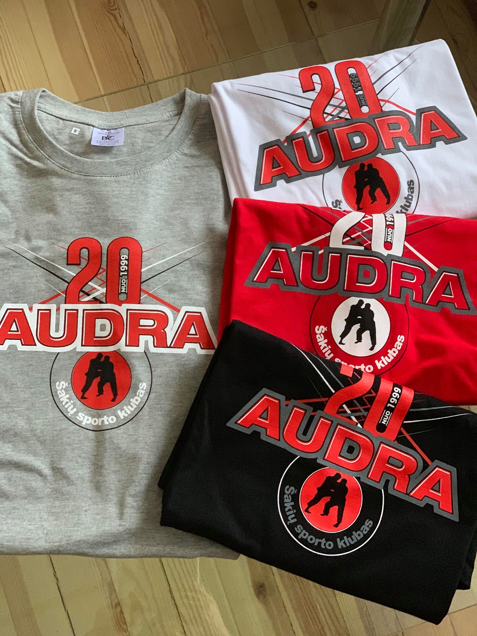 Naujieji sporto klubo „Audra“ marškinėliai jau vietoje!!!
