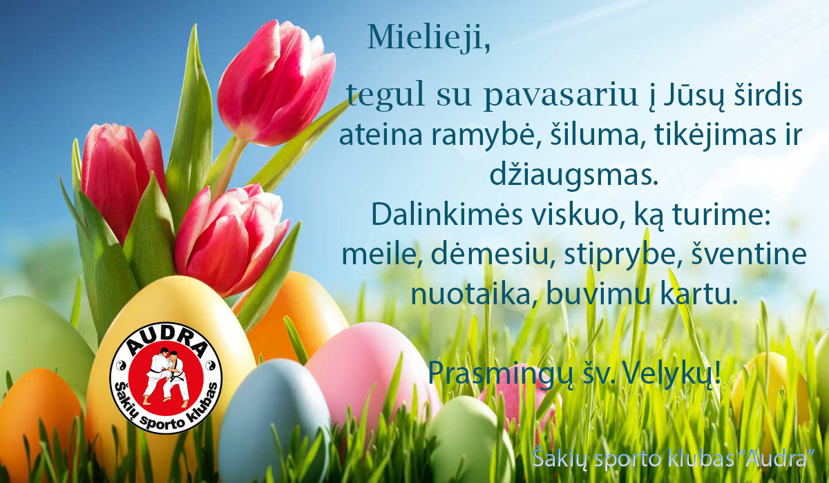Su šv. Velykomis!