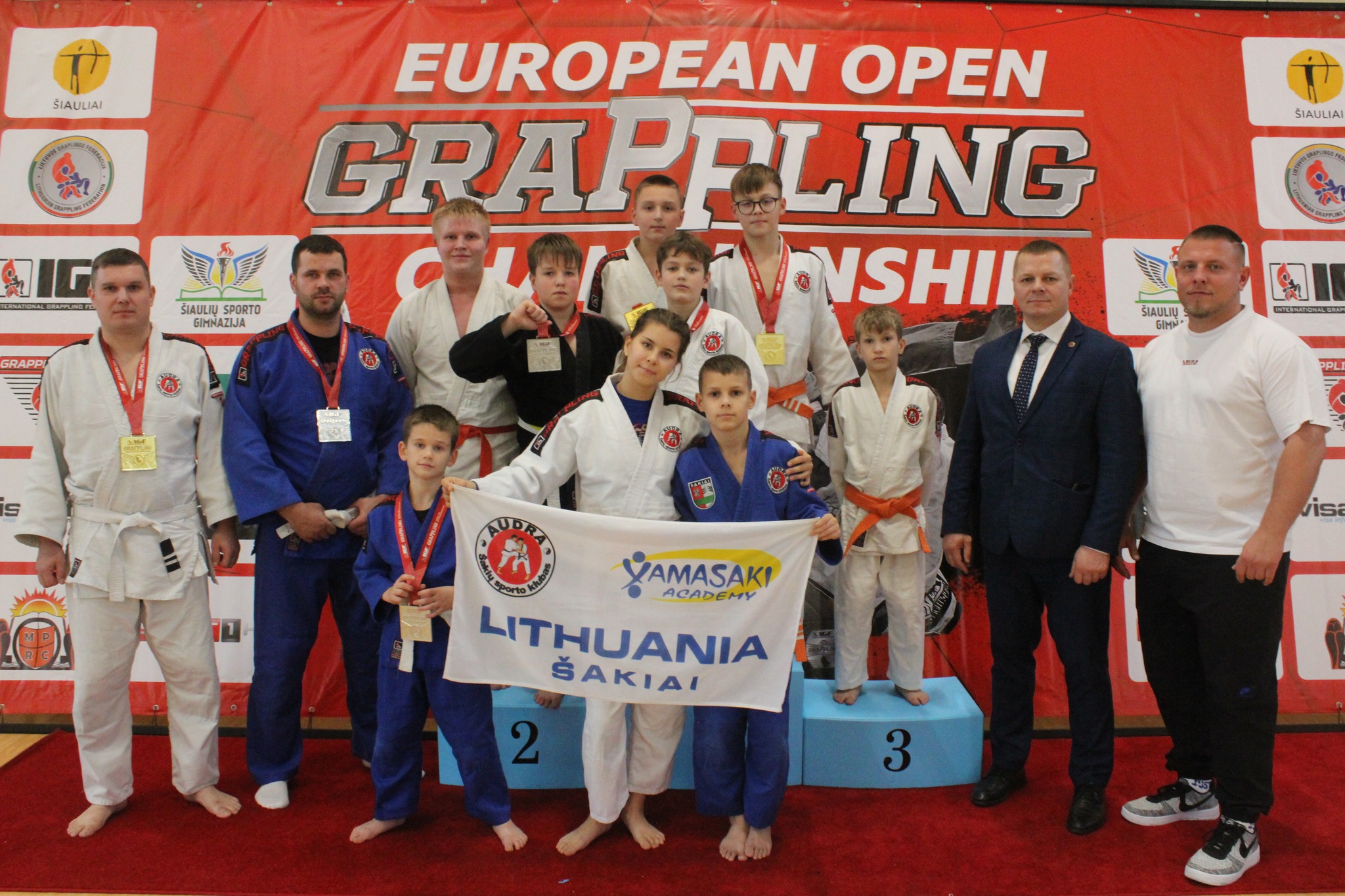 Pergalės ir iššūkiai Europos atvirame IGF grappling imtynių čempionate