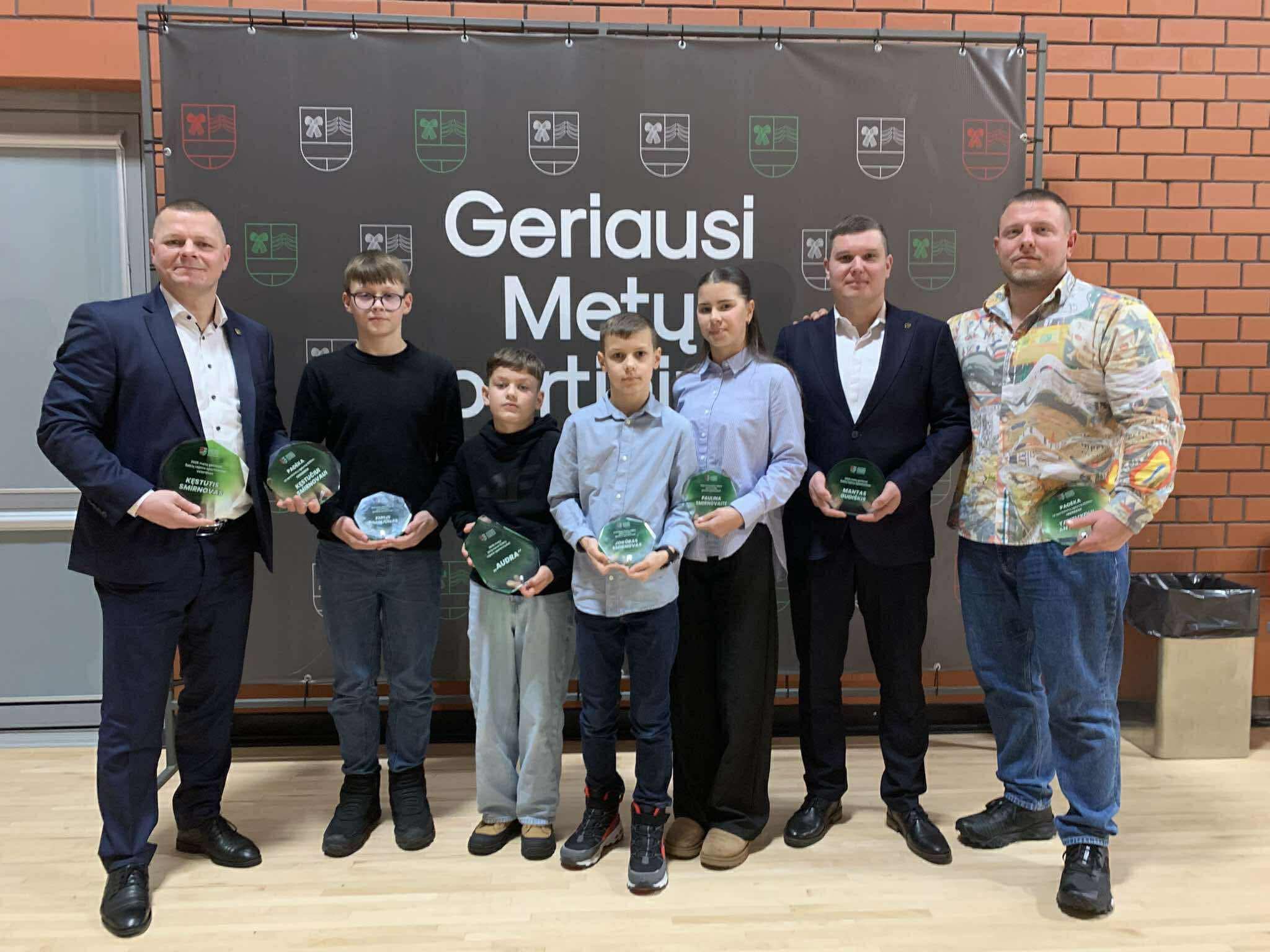 Šakių krašto sporto apdovanojimai 2025: pagerbti geriausieji