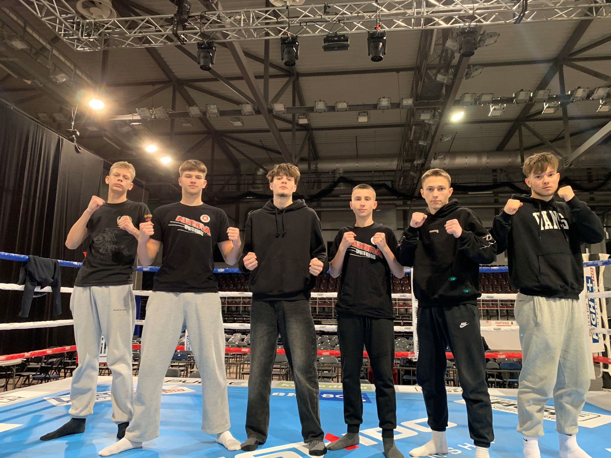 Šakių sporto klubo „Audros“ kovotojai ryškiai pasirodė BUSHIDO SWAT 99 turnyre Alytuje