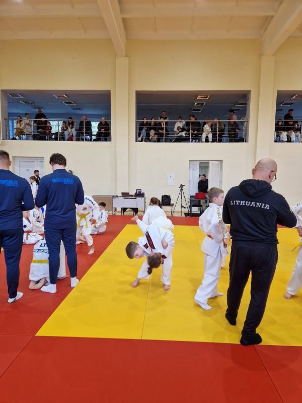 Jaunieji Šakių sporto klubo „Audra“ dziudo sportininkai – Marijampolės dziudo turnyre – nuotrauka 4