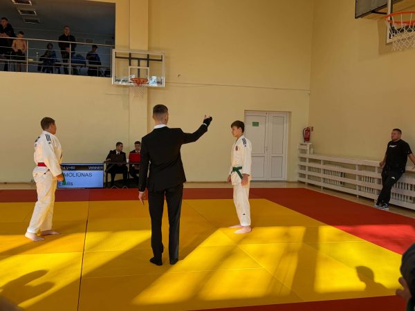 Jaunieji Šakių sporto klubo „Audra“ dziudo sportininkai – Marijampolės dziudo turnyre – nuotrauka 8