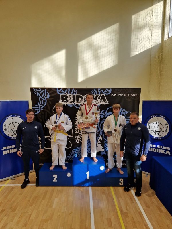 Jaunieji Šakių sporto klubo „Audra“ dziudo sportininkai – Marijampolės dziudo turnyre – nuotrauka 15