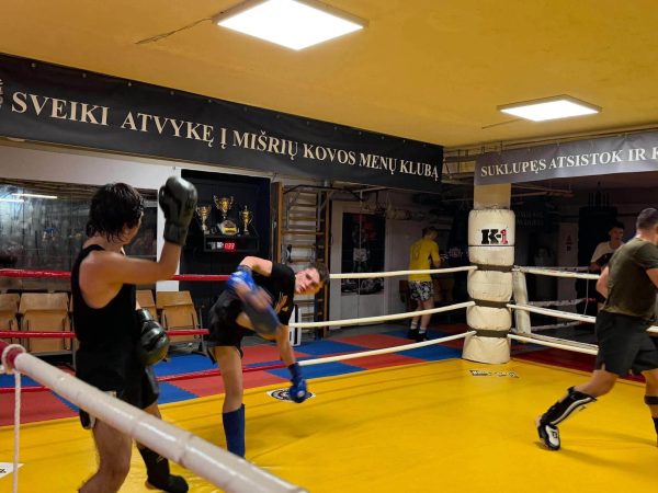 Kikbokso treniruotė Kaune – nuotrauka 7