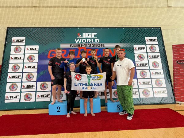 Šakių sporto klubo „Audra“ sportininkai iš pasaulio graplingo čempionato parvežė 11 medalių – nuotrauka 13