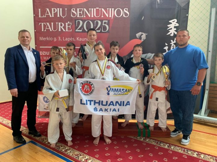 Atviras Lapių moksleivių dziudo turnyras
