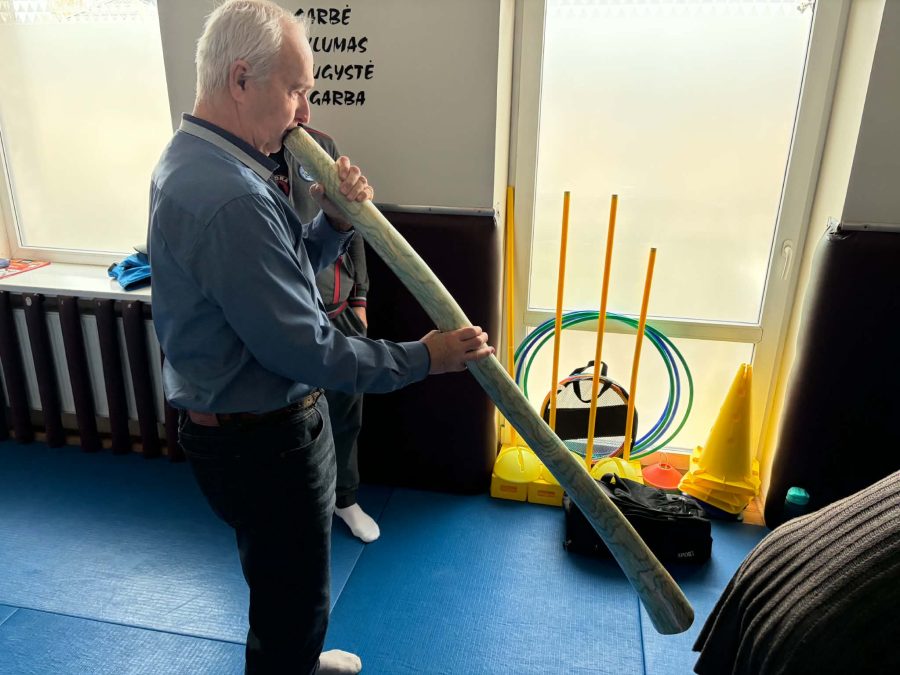 Garso, pojūčių ir atradimų kelionė sporto klube „Audra“