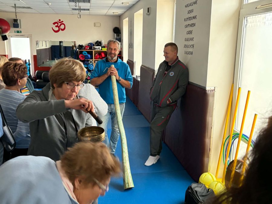 Garso, pojūčių ir atradimų kelionė sporto klube „Audra“