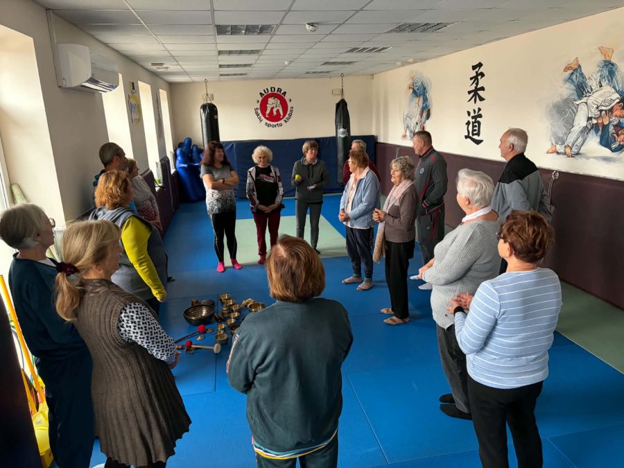 Garso, pojūčių ir atradimų kelionė sporto klube „Audra“