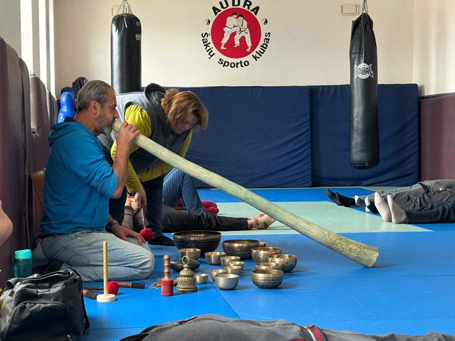 Garso, pojūčių ir atradimų kelionė sporto klube „Audra“