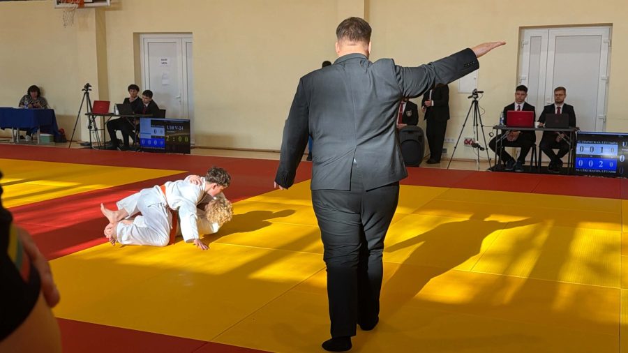 Jaunieji Šakių sporto klubo „Audra“ dziudo sportininkai – Marijampolės turnyre