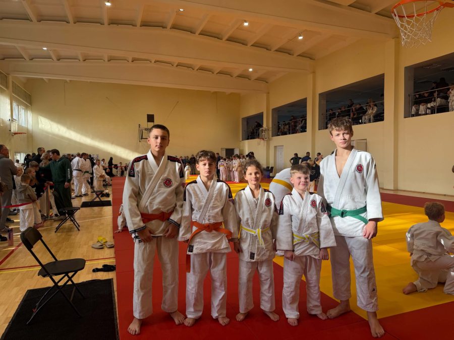 Jaunieji Šakių sporto klubo „Audra“ dziudo sportininkai – Marijampolės turnyre