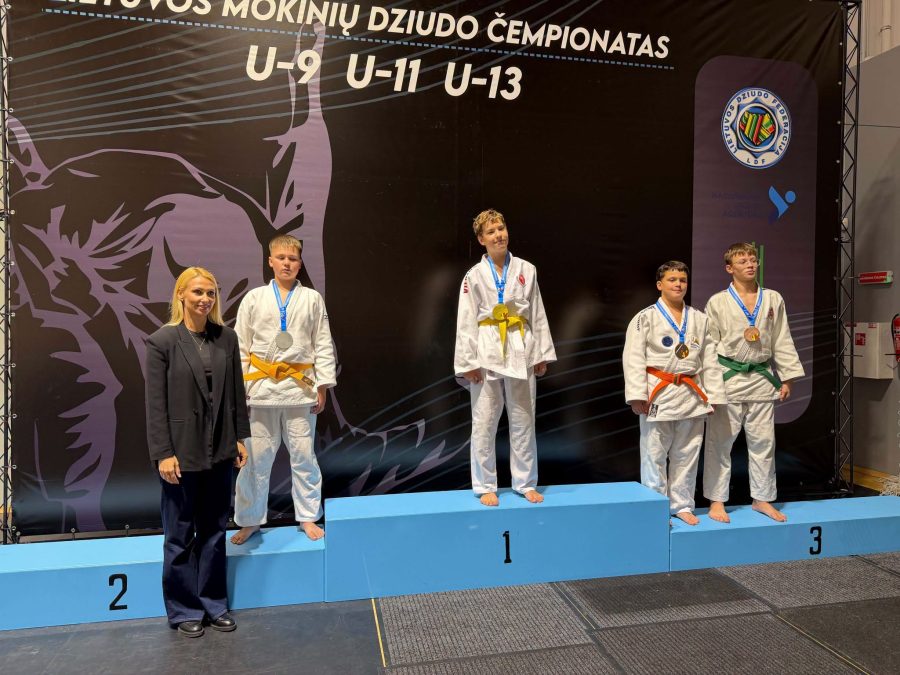 Šakių sporto klubo „Audra“ dziudo imtynininkai garbingai pasirodė Lietuvos čempionate