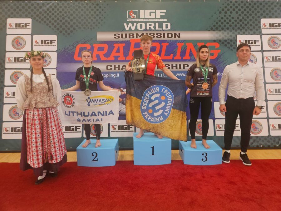 Šakių sporto klubo „Audra“ sportininkai iš pasaulio graplingo čempionato parvežė 11 medalių