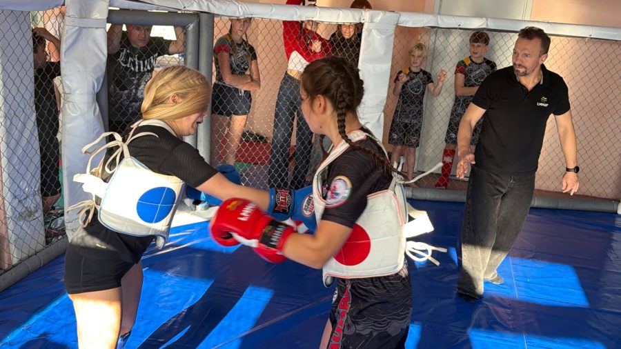 Šakių sporto klubo „Audra“ sportininkai kikbokso turnyre „Pirma kova“