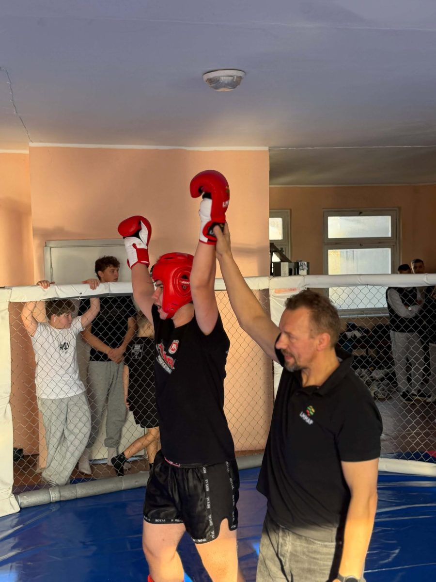 Šakių sporto klubo „Audra“ sportininkai kikbokso turnyre „Pirma kova“