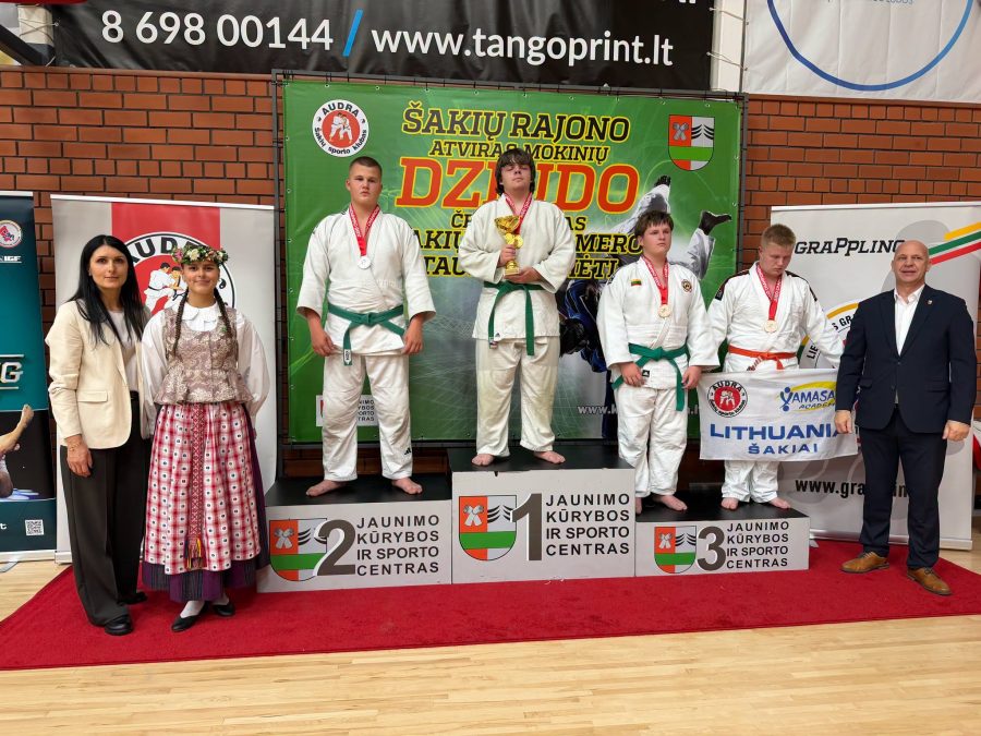 Šakiuose – dziudo čempionatas mero taurei laimėti