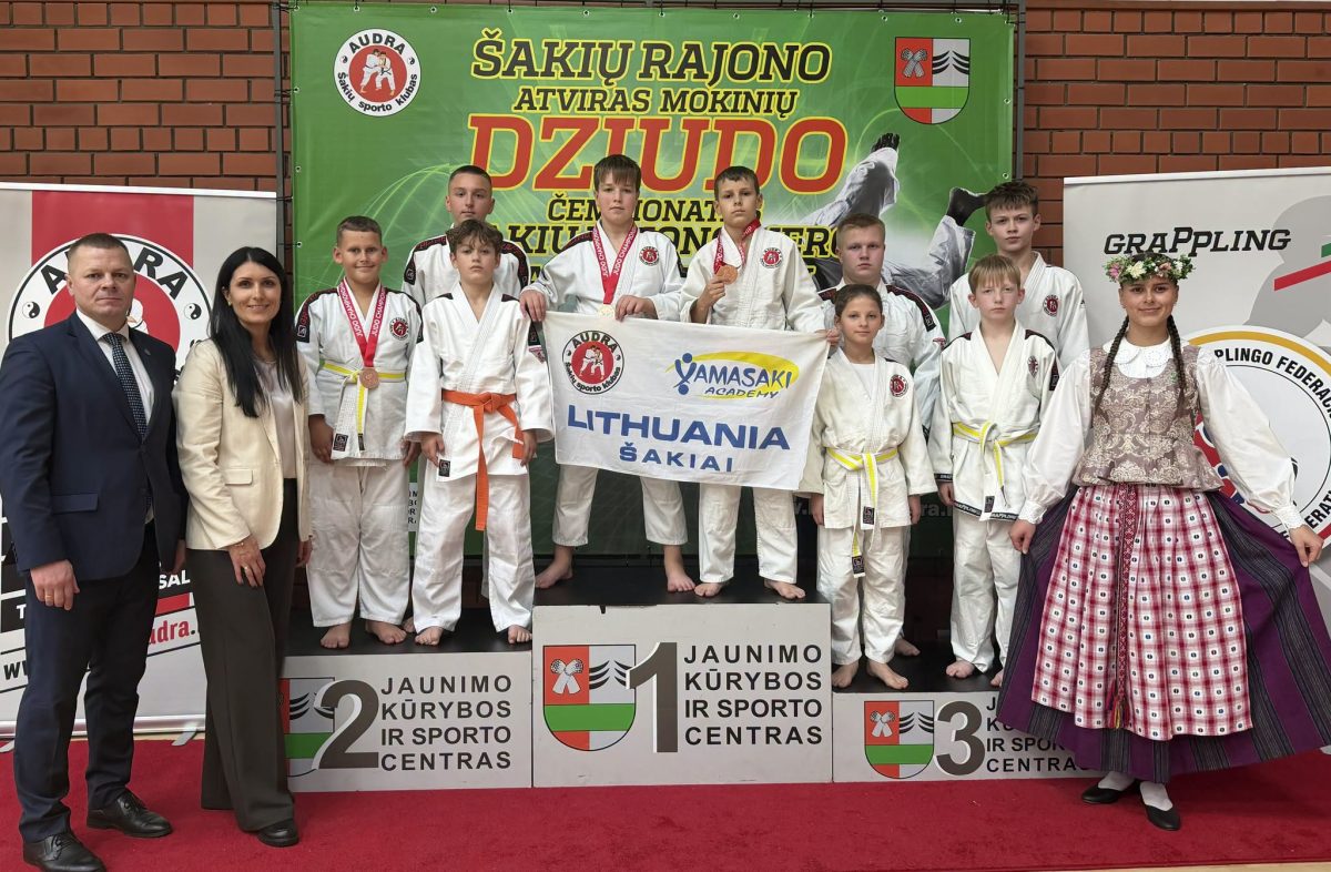 Šakiuose – dziudo čempionatas mero taurei laimėti