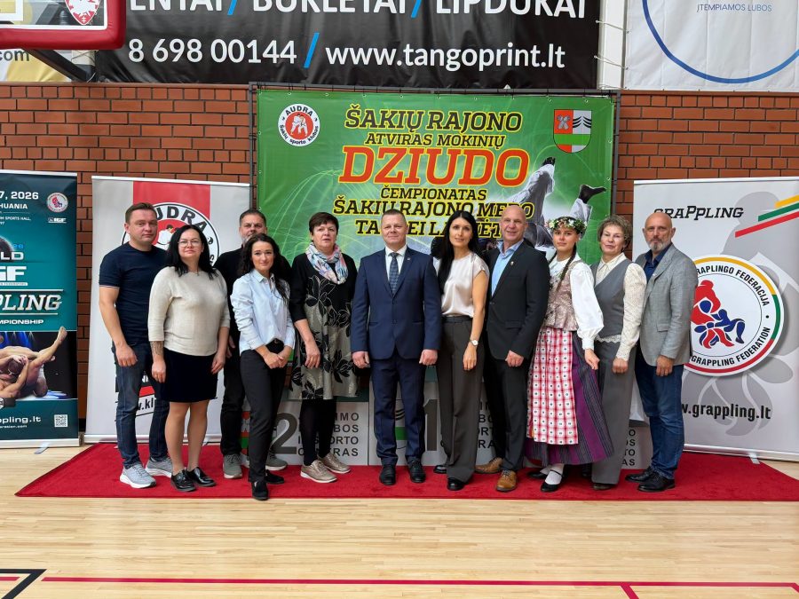 Šakiuose – dziudo čempionatas mero taurei laimėti