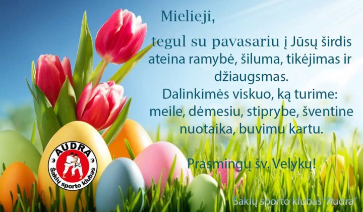 Su šv. Velykomis!