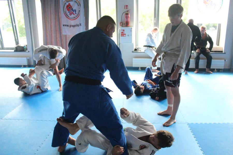 Tarptautinė grappling imtynių stovykla Palangoje