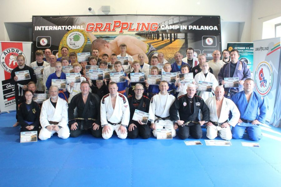 Tarptautinė grappling imtynių stovykla Palangoje