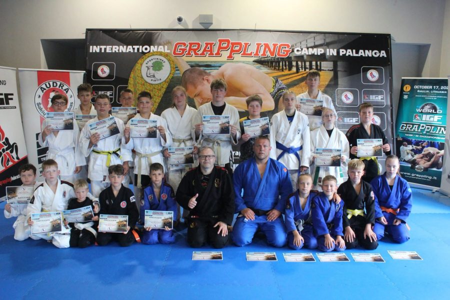 Tarptautinė grappling imtynių stovykla Palangoje