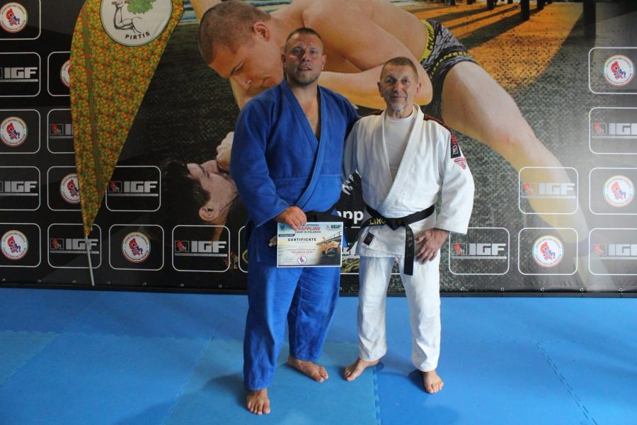 Tarptautinė grappling imtynių stovykla Palangoje