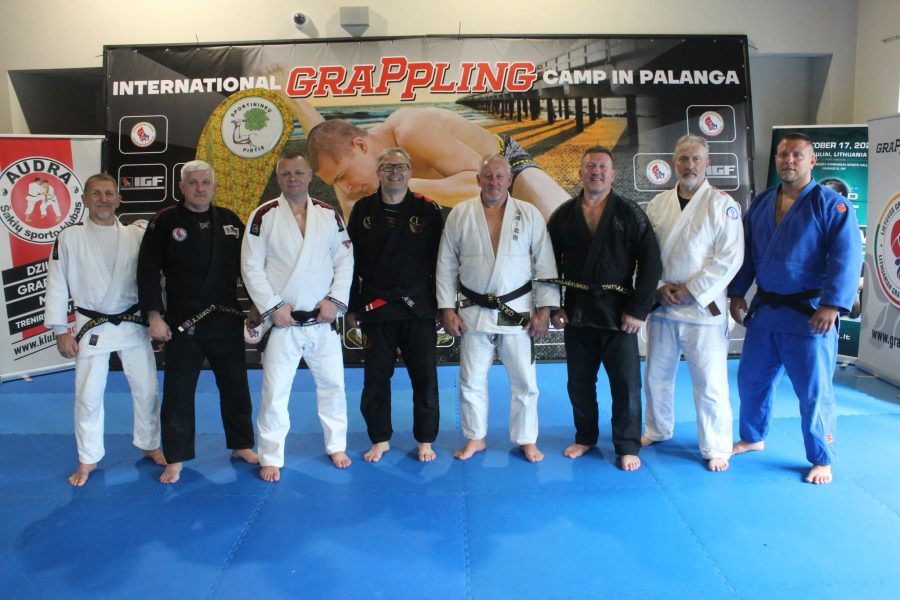 Tarptautinė grappling imtynių stovykla Palangoje