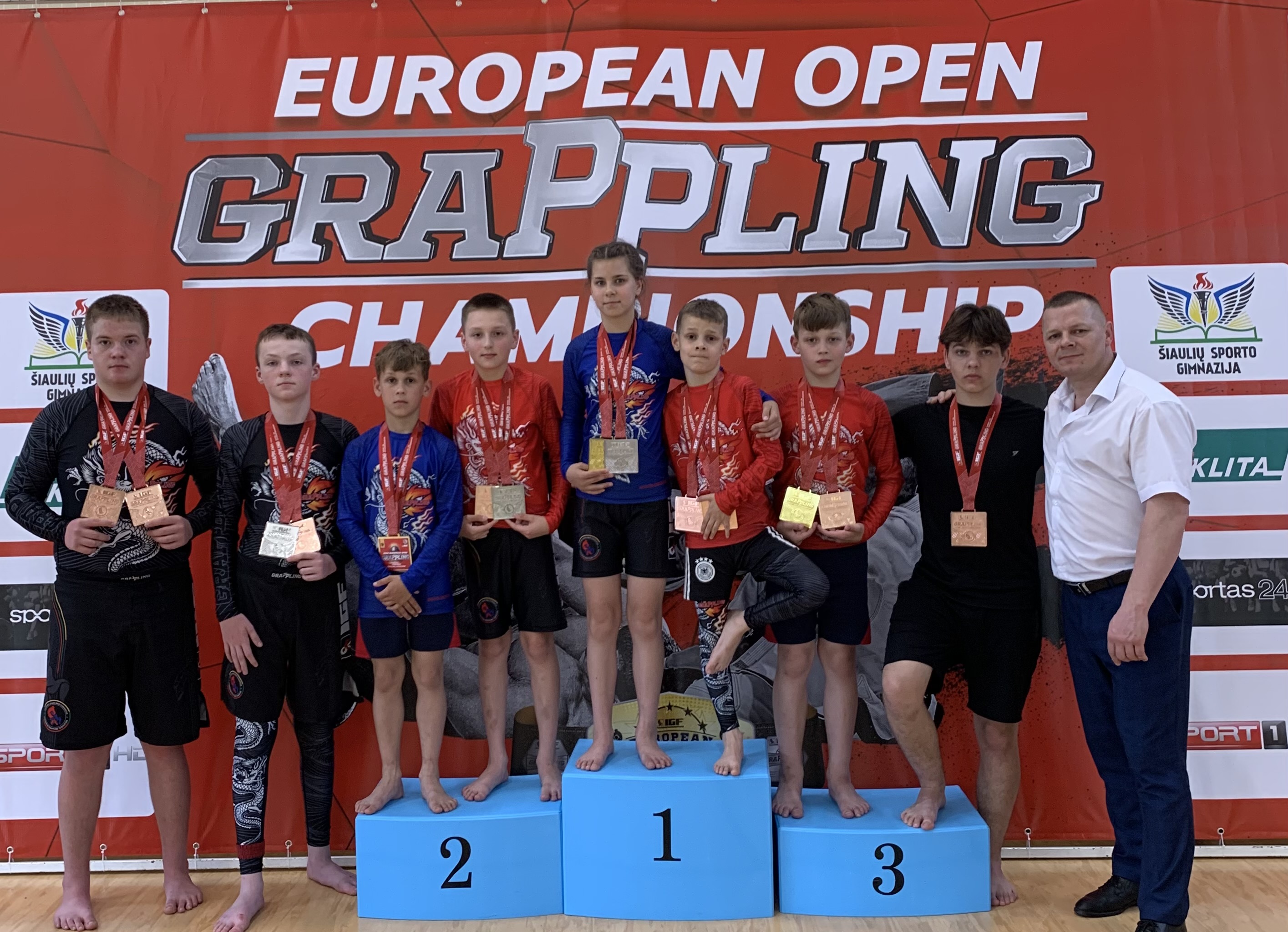 Europos atviras grappling imtynių čempionatas Šiauliuose