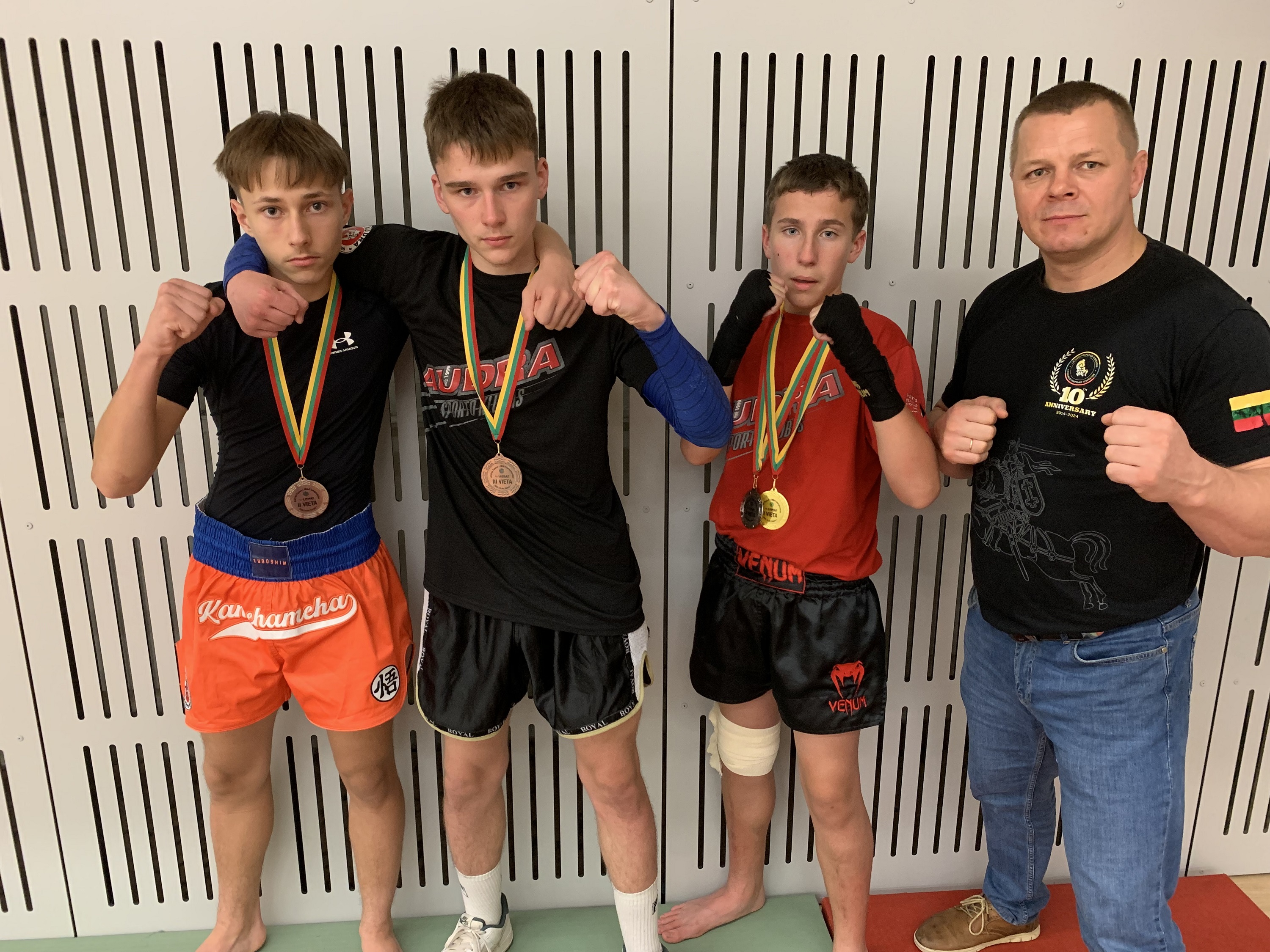 Šakių kikboksininkų pergalės „Atvirame Kauno r. MMA čempionate“