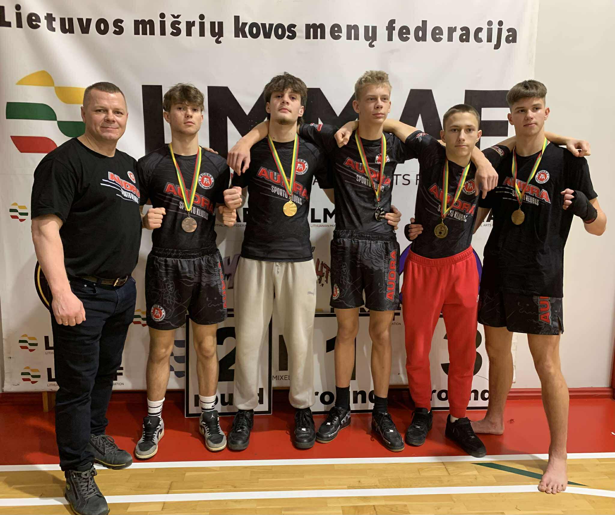 Kalėdinės pergalės K-1 turnyre Jurbarke