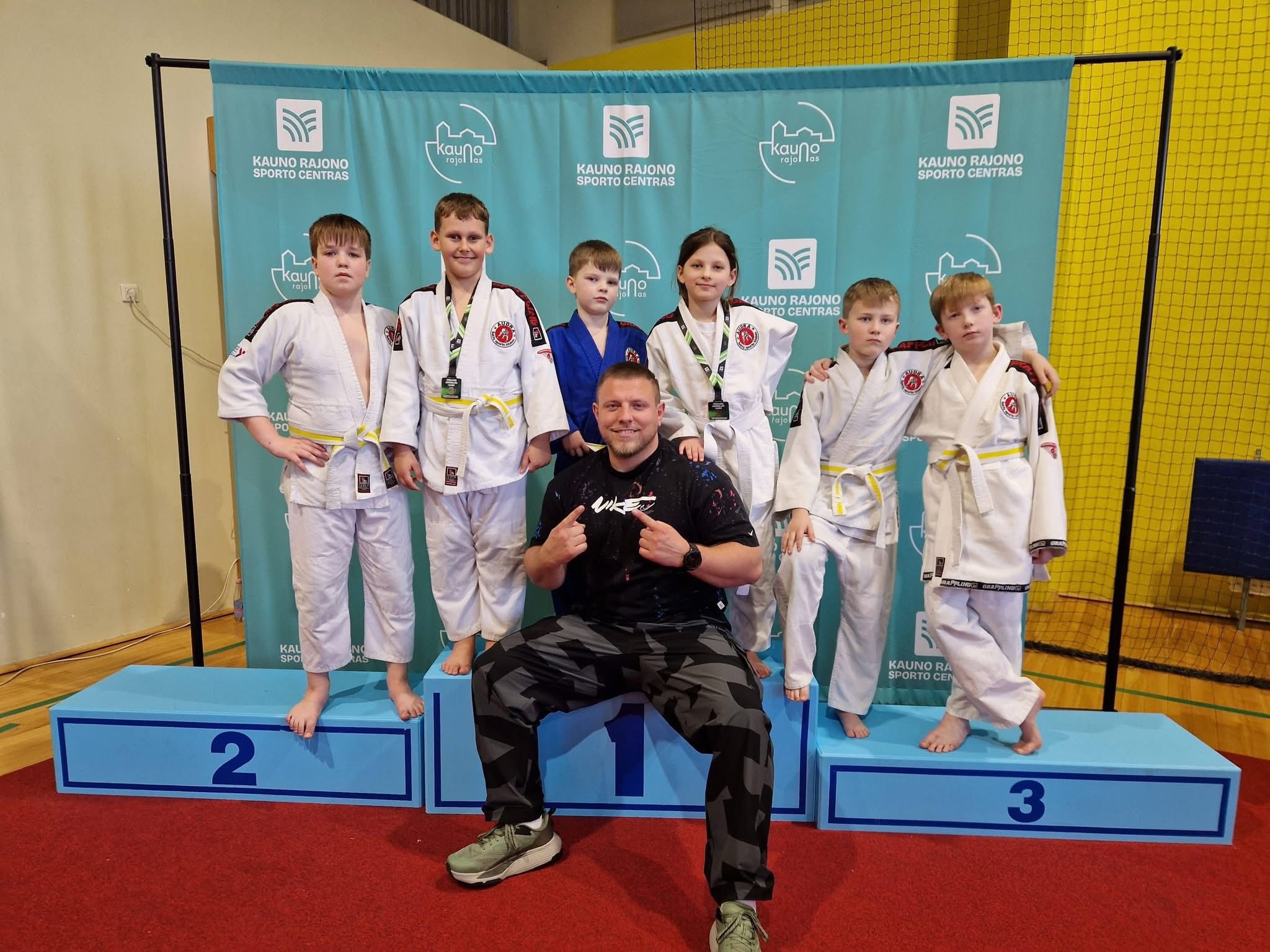 Sėkmingas jaunųjų “Audros” sportininkų pasirodymas turnyre Ringauduose