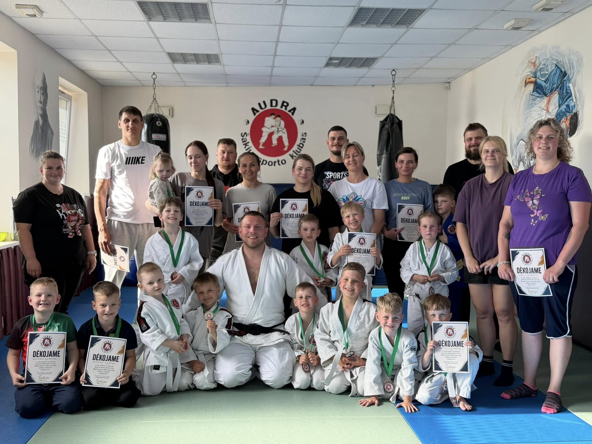 Mažųjų klubo sportininkų sezono uždarymo šventė